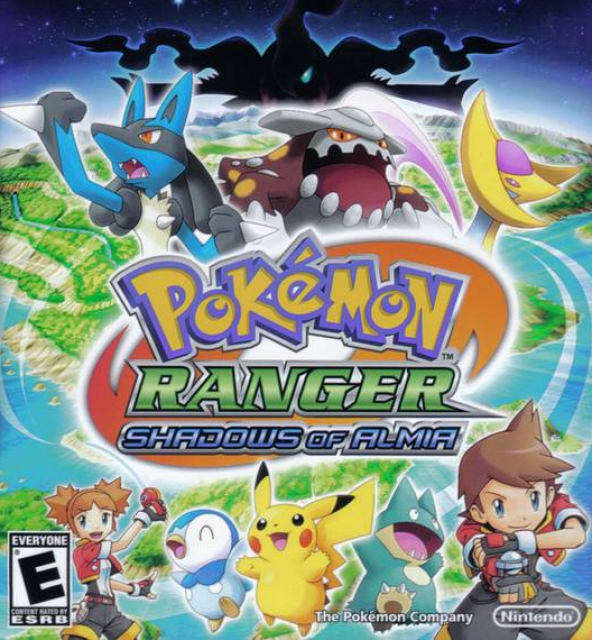 Pokemon Ranger game cover.